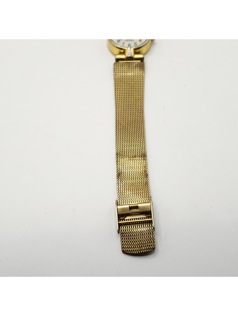 Anne Klein Instalite Gold Tone Womens Watch 25mm New Battery Please Read - Picture 10 of 14